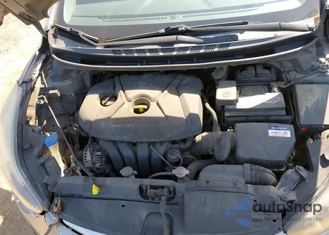 2015 Hyundai Elantra Limited из США, поврежденный, VIN KMHDH4AEXFU381879